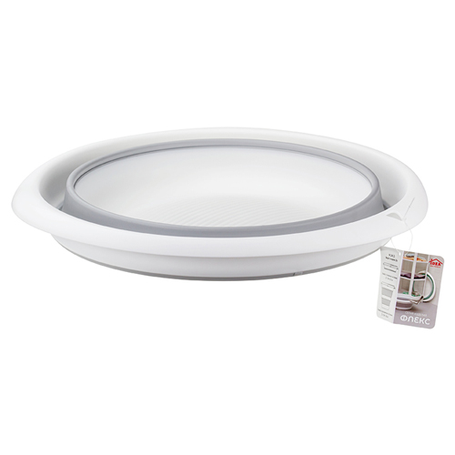 Таз складной 10 л IDEA ФЛЕКС М 2502, смоки