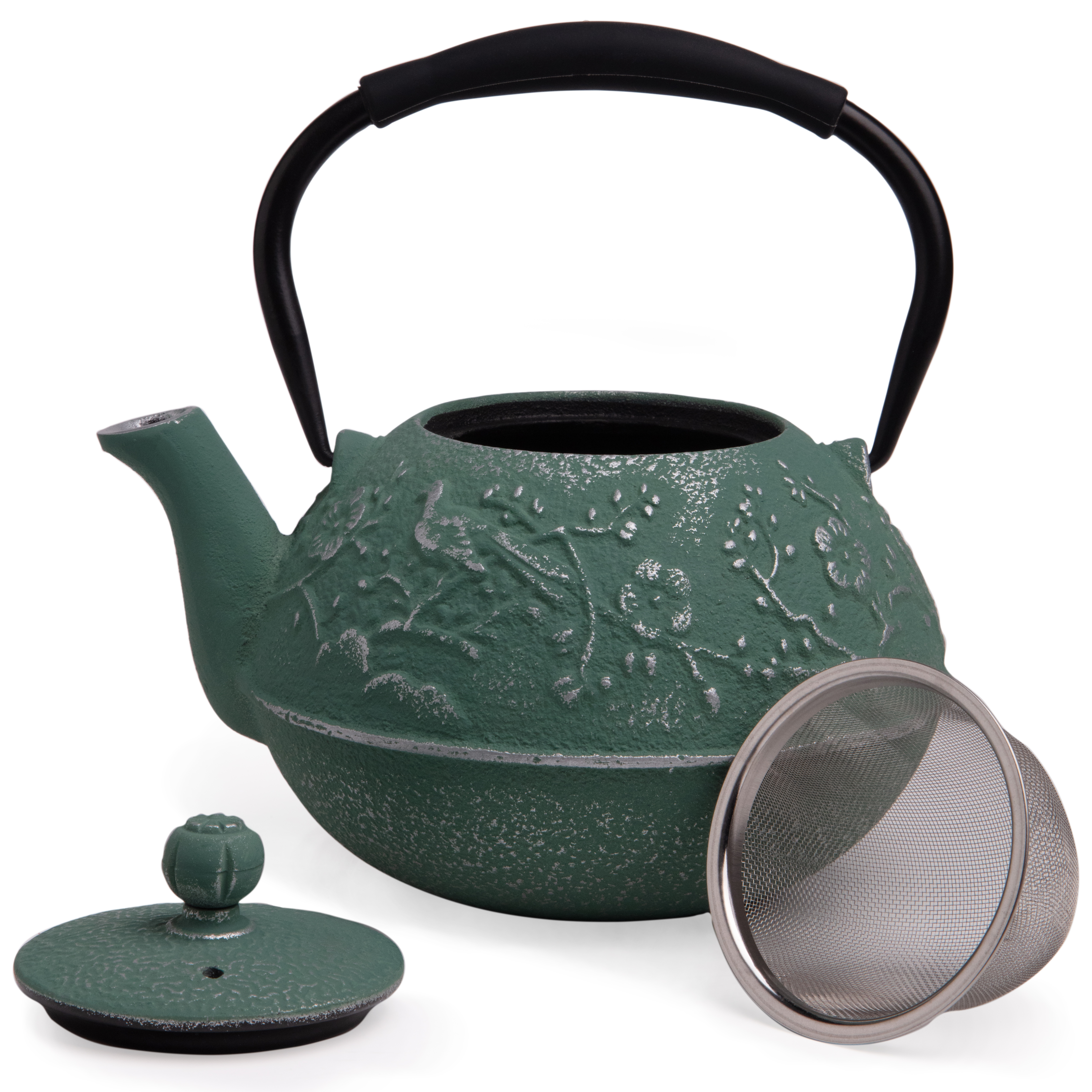 ЗАВАРОЧНЫЙ ЧАЙНИК ЧУГУННЫЙ С ЭМАЛИРОВАННЫМ ПОКРЫТИЕМ ВНУТРИ 700 МЛ