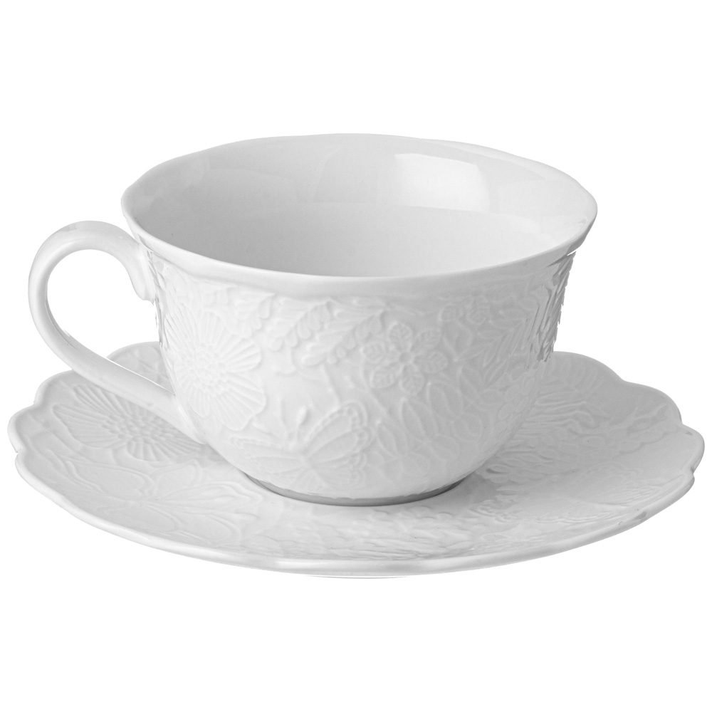 ЧАЙНАЯ ПАРА LEFARD, LACE, 230 МЛ, КОР=36ШТ./МАЛ.УП.=6ШТ.