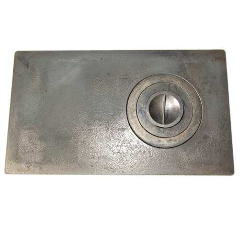 Печное литье плита 1 конфорка П-1-2, 710х410, средн. , Балезино, 1/2