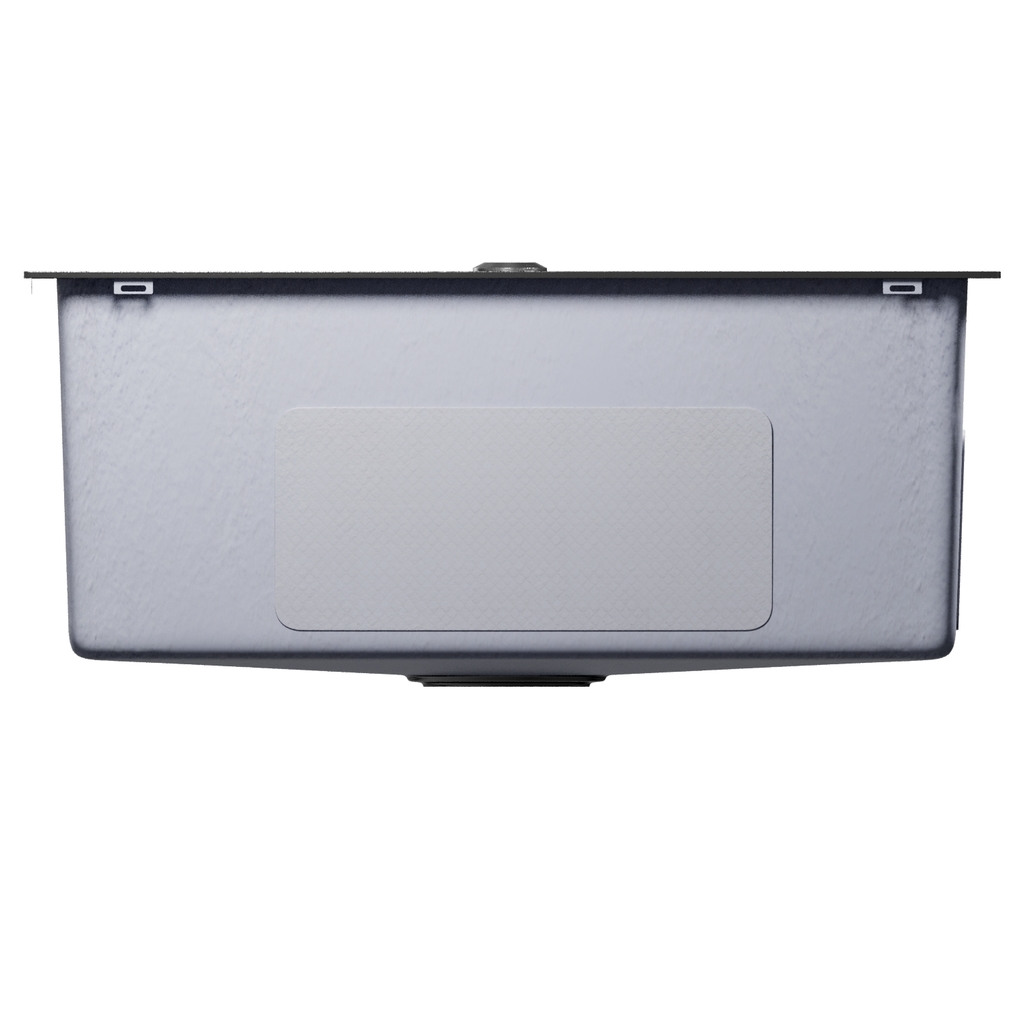 Мойка настол.монтаж 60х45, 3, 0 вып 3 1/2 MIXLINE PRO 22см с сифоном, черный графит НАНО