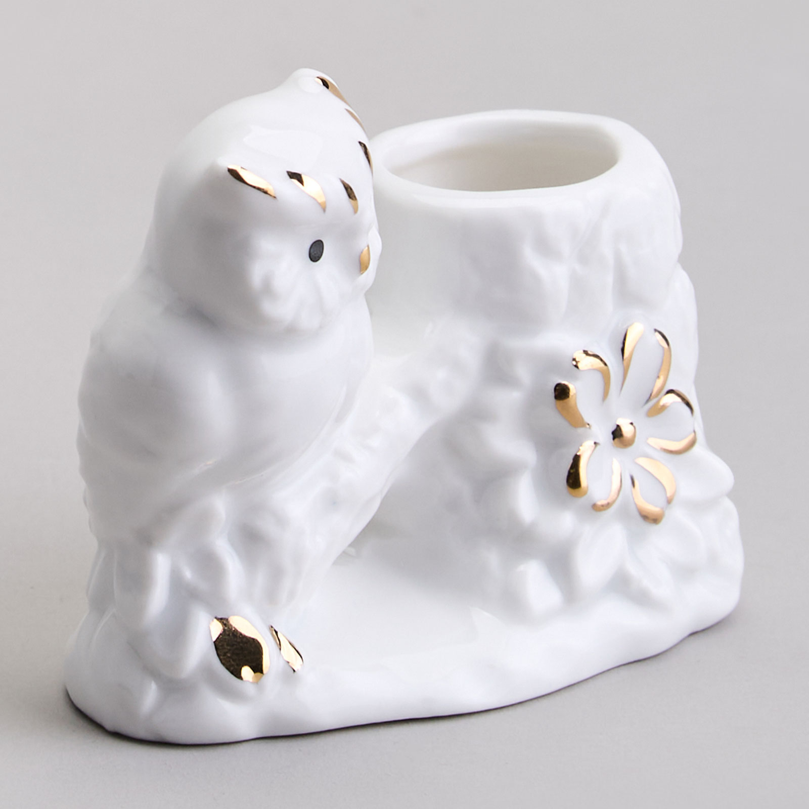 ПОДСТАВКА ДЛЯ ЗУБОЧИСТОК LEFARD, СОВА, 7 СМ