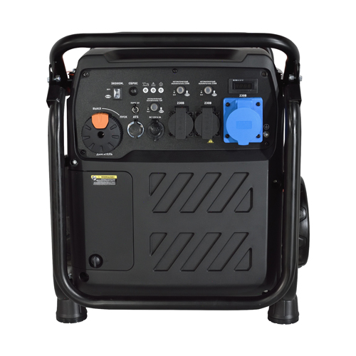 Генератор CARVER PPG-10000IЕ инверторный, 8/8, 5кВт, 220/12В, 2+1 розетки, ATS-порт, дисплей, колеса