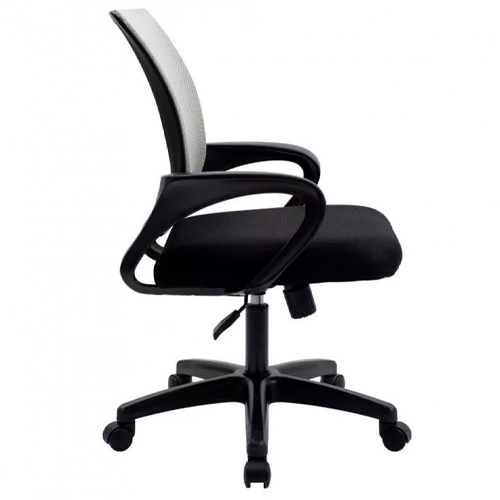 Кресло офисное, компьютерное TRON А1 сетка Prestige, 47х48х46 см, серый-чёрный