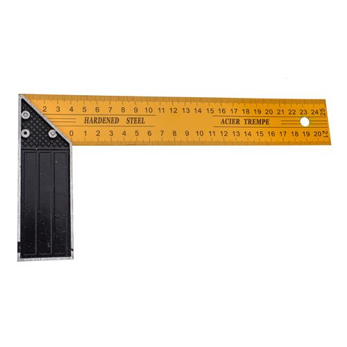 Угольник строительный 250мм, 1/12/120