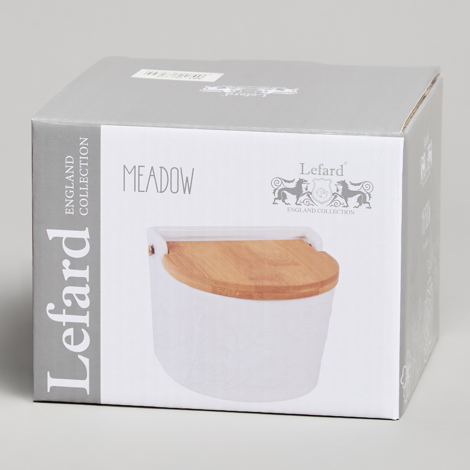 БАНКА ДЛЯ СОЛИ С ДЕР.КРЫШКОЙ LEFARD, MEADOW, 11, 5*11*9, 5 СМ 450 МЛ