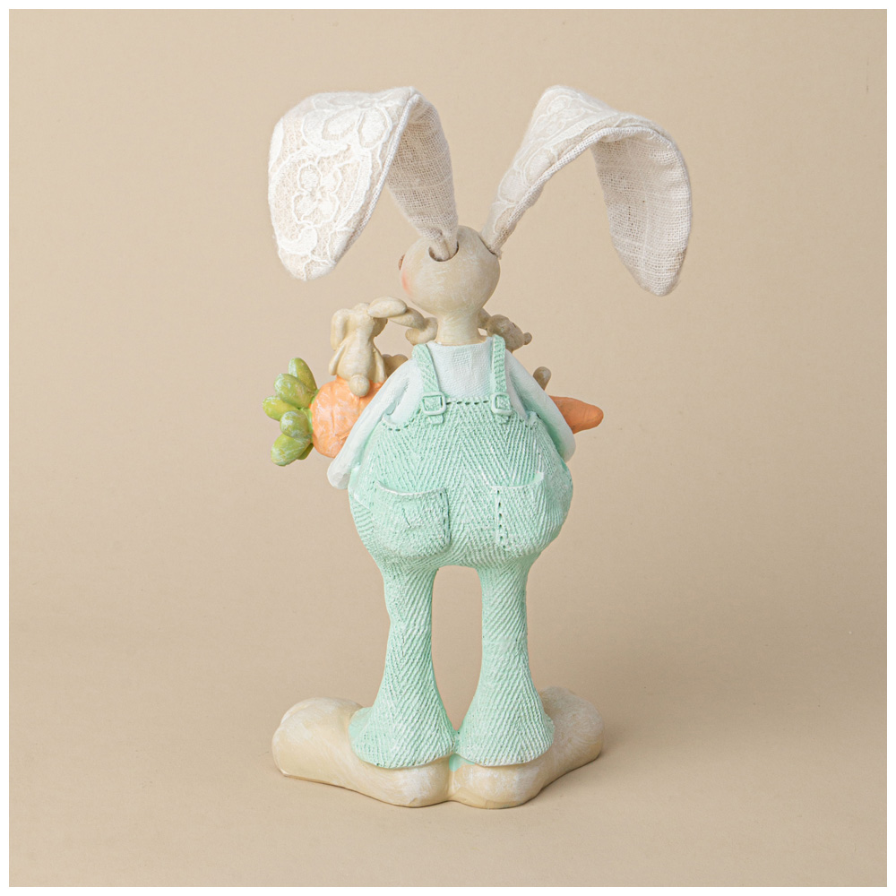 ФИГУРКА ДЕКОРАТИВНАЯ КРОЛИК 11X8X29.5СМ