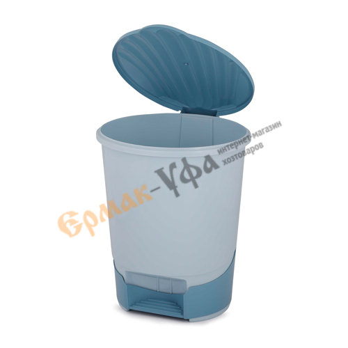 Ведро для мусора 10л с педалью, Альтернатива, м1380, 1/2