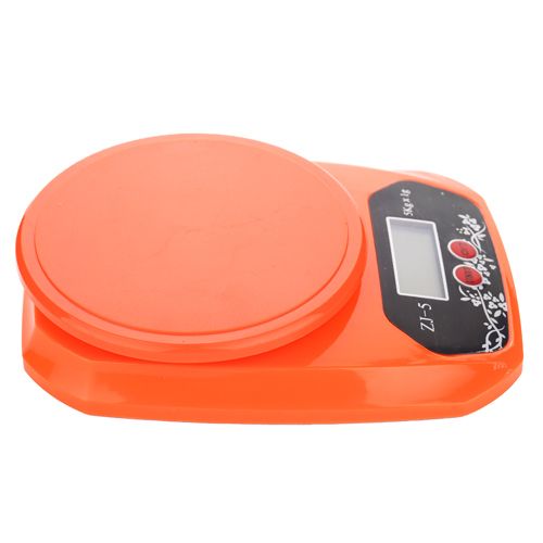 Весы кухонные электронные 5 кг KE-5 пластик, 1/60