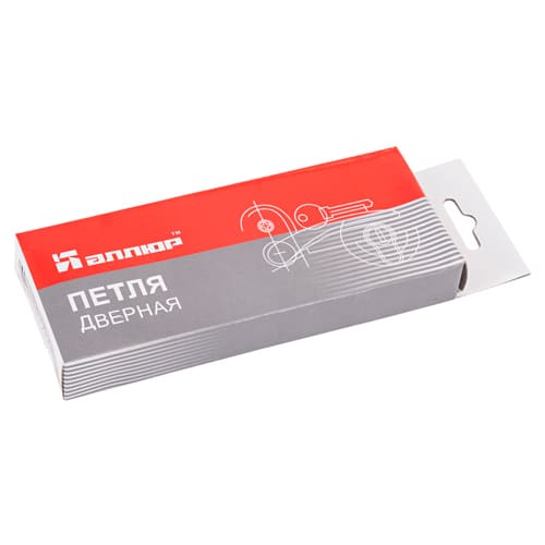 Петля дверная АЛЛЮР 2043, 101х76, 2ВВ-FHP BP 2 подш. латунь, 2 штуки, , 1/10/50