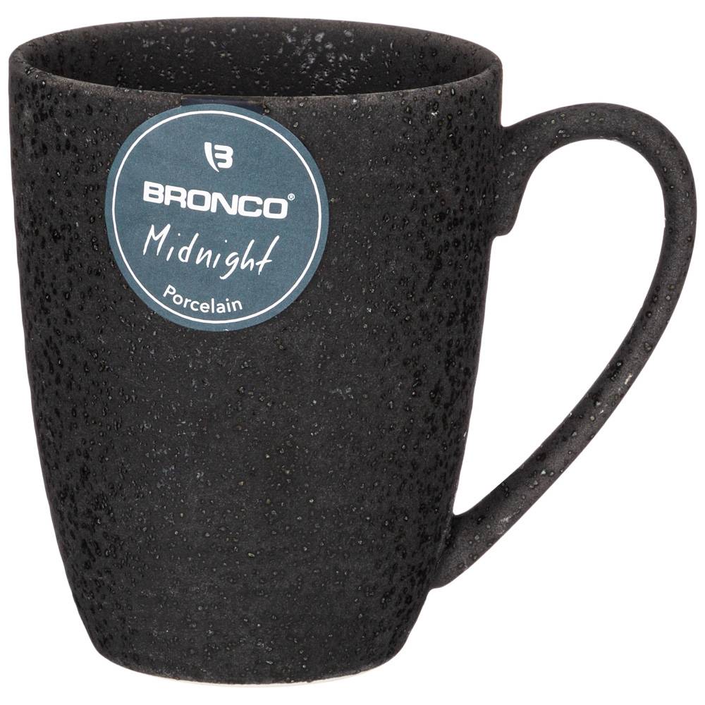 КРУЖКА BRONCO, MIDNIGHT, 400 МЛ, КОР=48ШТ.