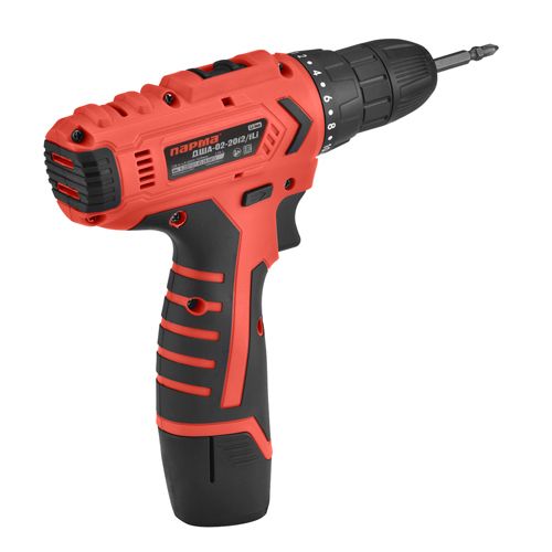 Дрель-шуруповерт аккумуляторная, ПАРМА ДША-02-2012/1Li