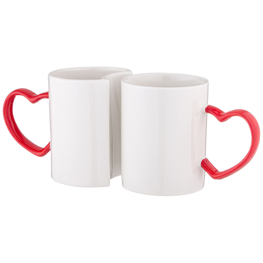 НАБОР ИЗ 2 КРУЖЕК, СЧАСТЛИВЫ ВМЕСТЕ, 260 МЛ