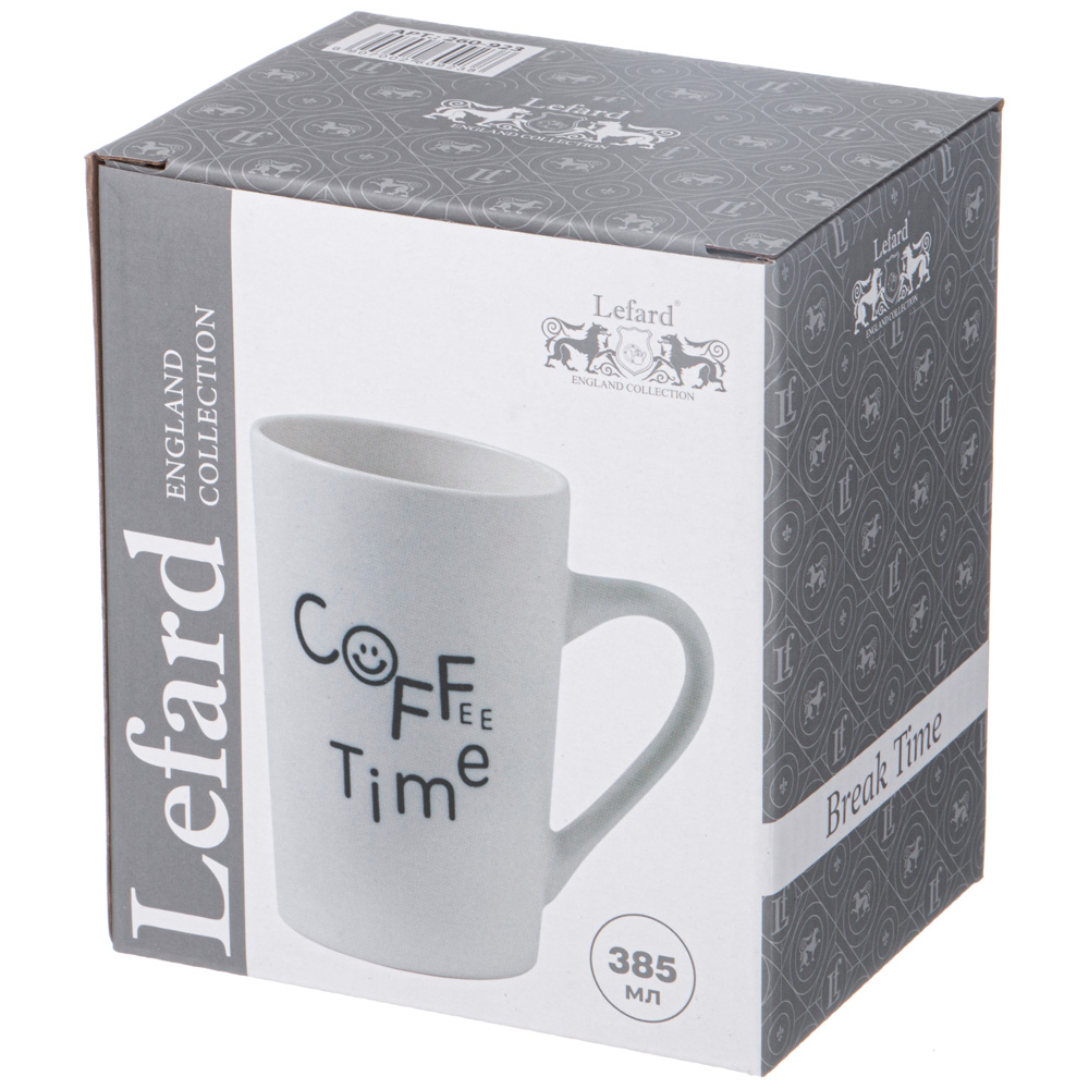 КРУЖКА LEFARD, COFFEE TIME, 385МЛ