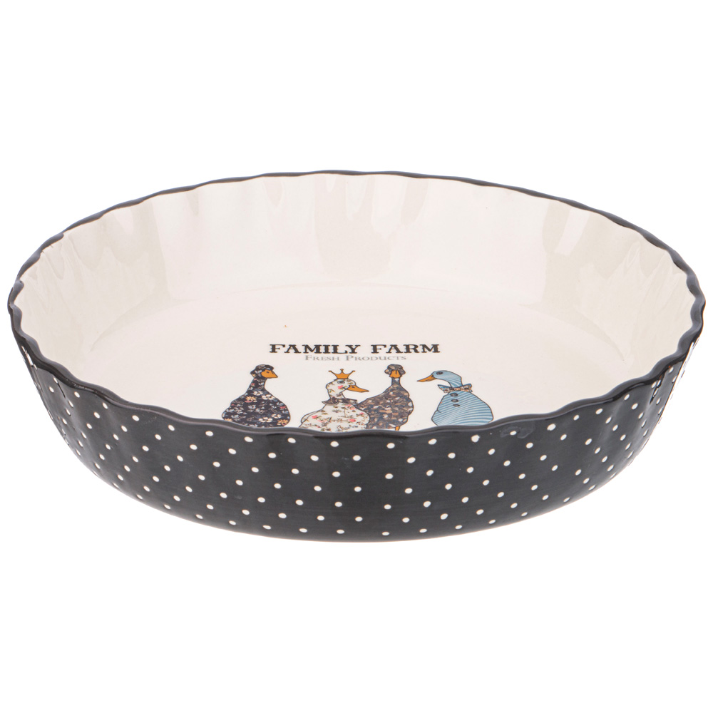 ФОРМА ДЛЯ ВЫПЕЧКИ AGNESS, FAMILY FARM, КРУГЛАЯ 2, 1 Л 27, 5*27, 5*6 CМ