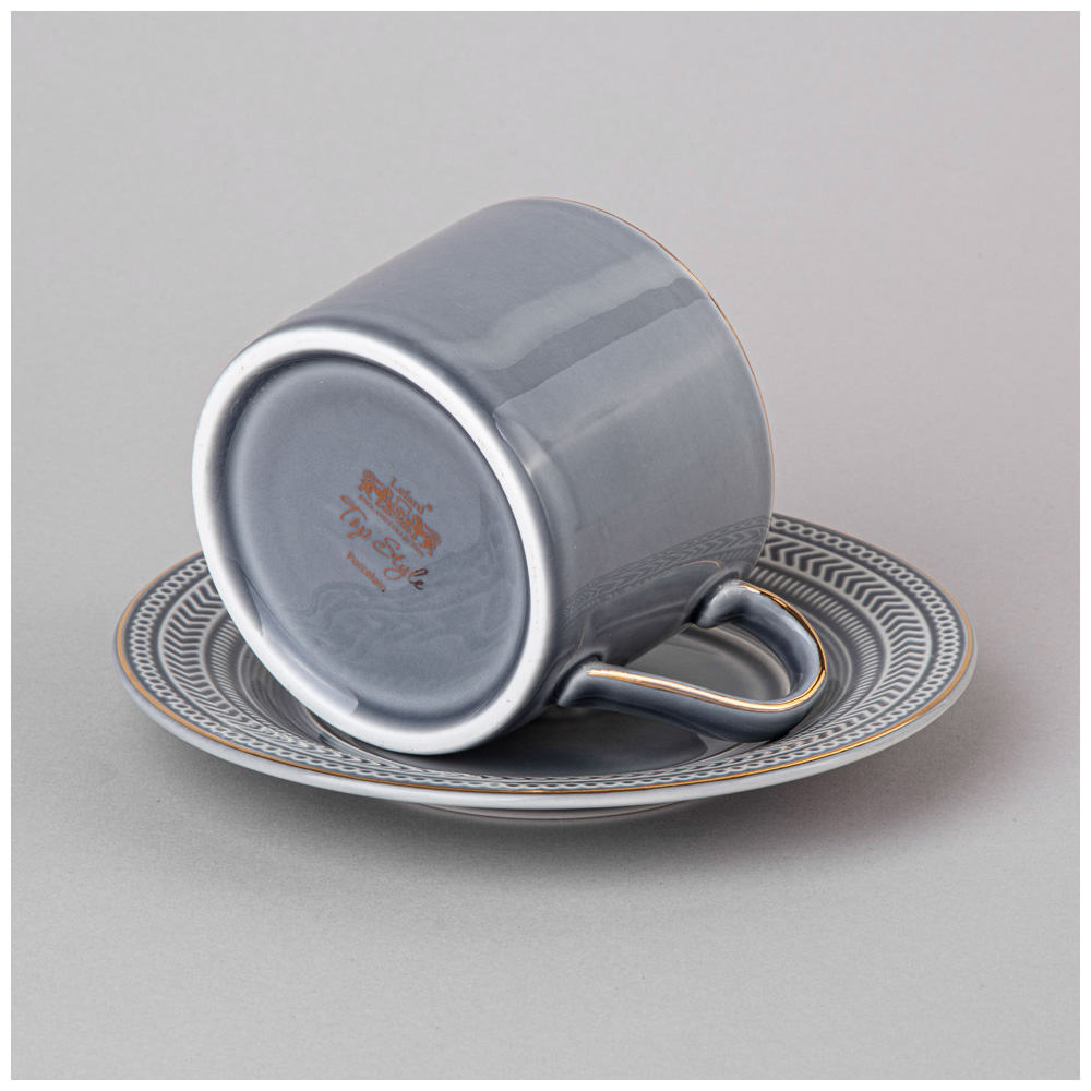 ЧАЙНАЯ ПАРА LEFARD, TOP STYLE, 250 МЛ БЕЖЕВАЯ, КОР=36НАБ.