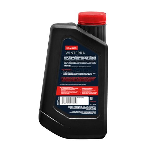 Масло REZOIL WINTERRA 4-тактное синтетика до -40°С, SAE 0W-30 API SM/CF 0,946 л