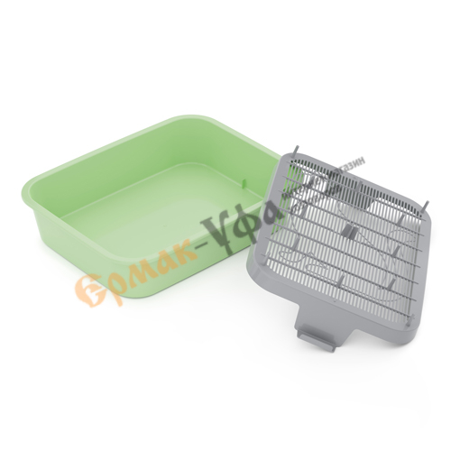 Лоток туалет Барсик с сеткой, Альтернатива, М6932, 1/22