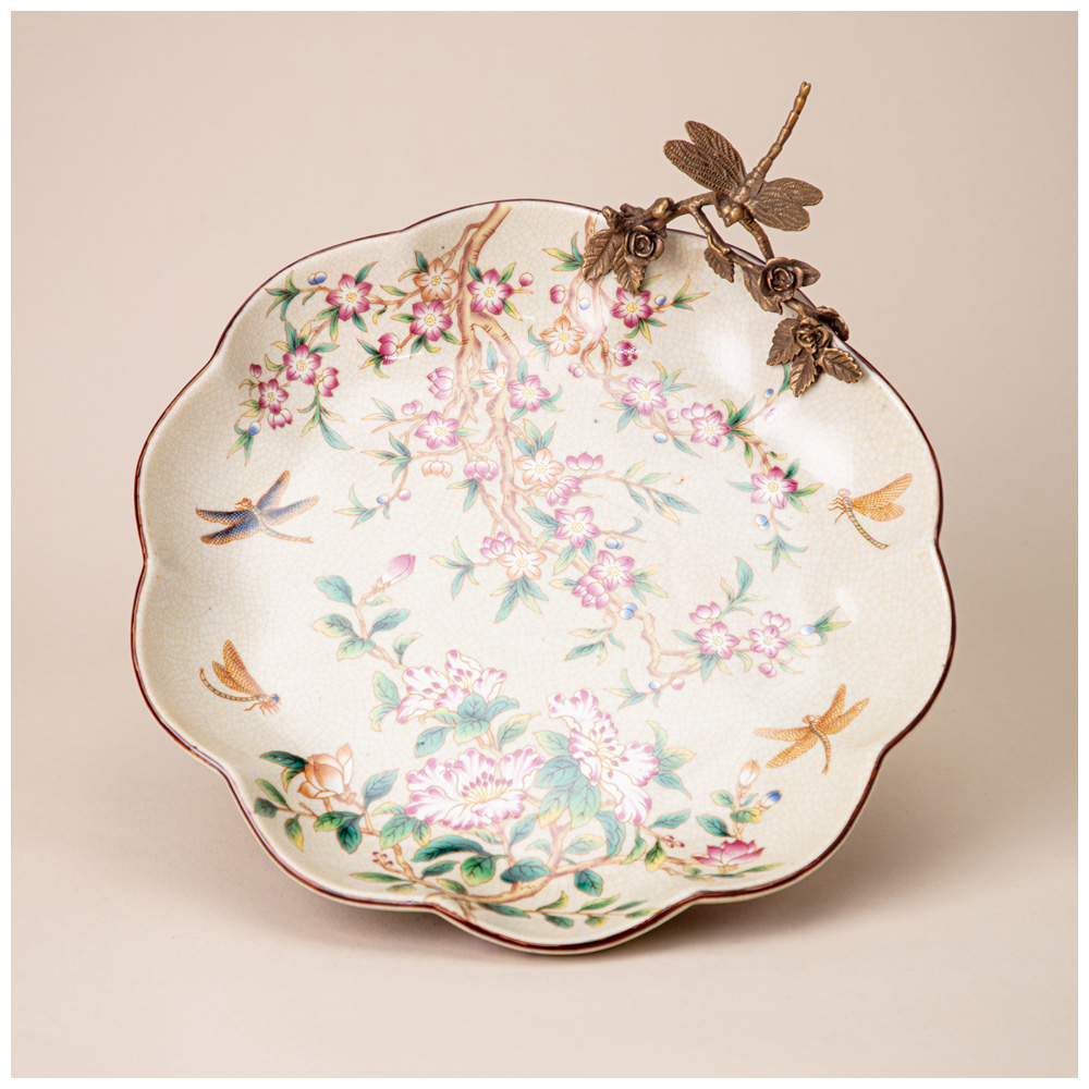 БЛЮДО ДЕКОРАТИВНОЕ 31X31X15 СМ