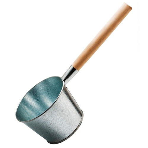 Ковш оцинк 0,5л. банный ЛЫСЬВА, 1/10