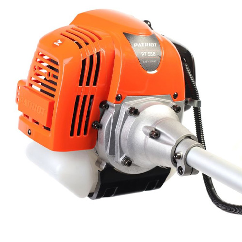 Триммер бензиновый PATRIOT PT 558, 52 сс, 3-х лопастной  нож, 255 мм