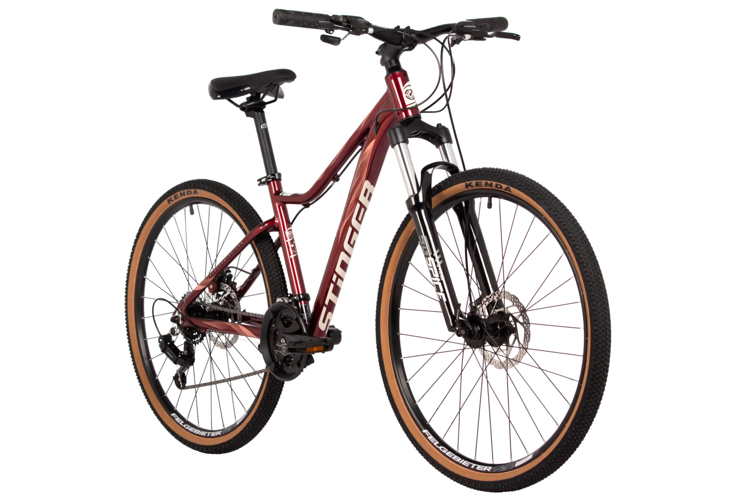 Велосипед STINGER 26, LAGUNA красный, алюминий, размер SM