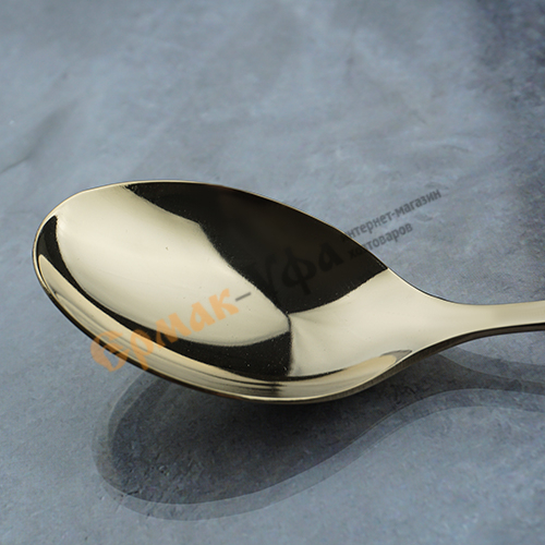 Ложка столовая УРАЛОЧКА М13 с частичным декоративным покрытием Нытва, 6/120