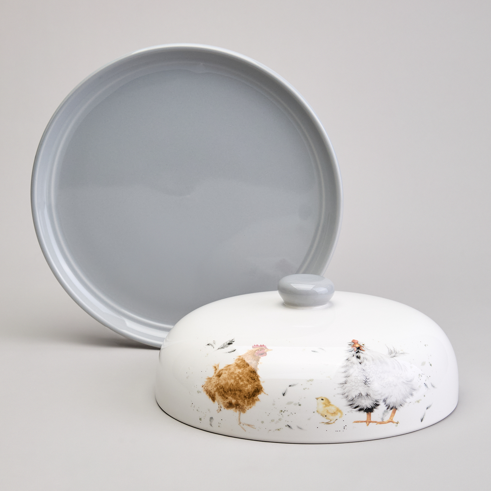 БЛЮДО ДЛЯ БЛИНОВ LEFARD, FUNNY HENS, 23, 5*10 СМ, КОР=12ШТ.