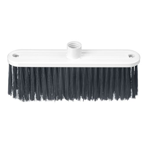 Щетка для пола Homver  Good 223210729/01, 235 мм, с черенком, белая