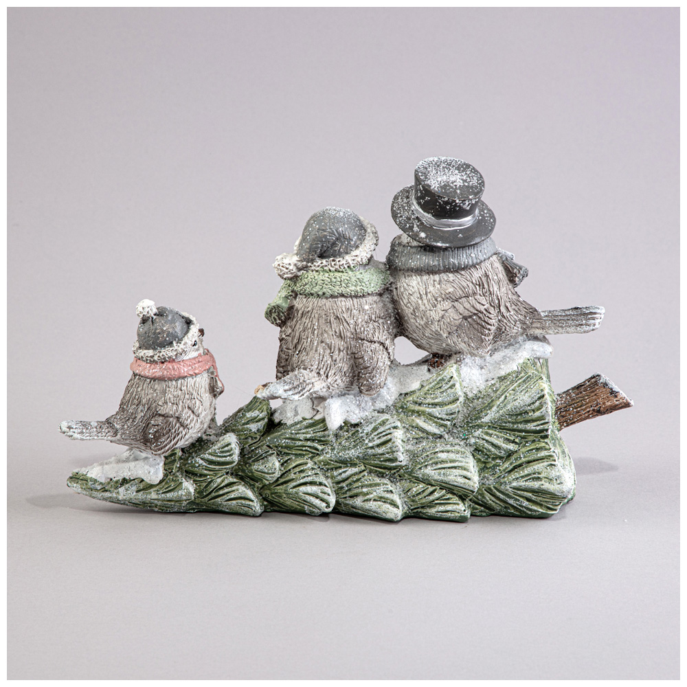 СТАТУЭТКА, ПТИЧКИ, С LED-ПОДСВЕТКОЙ 22Х9, 5Х13 СМ