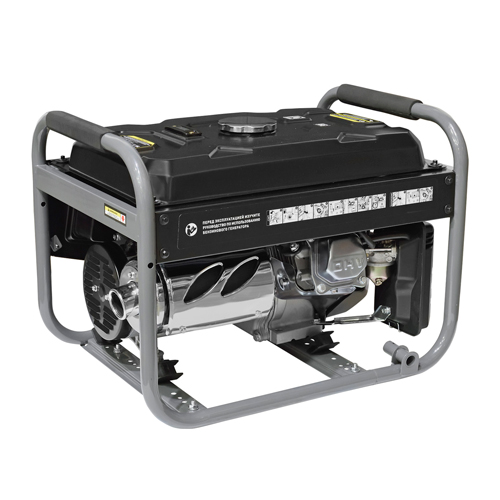 Генератор бензиновый CARVER PPG- 2500А LT-168, 2,1/2, 3кВт, 220В, бак 15л