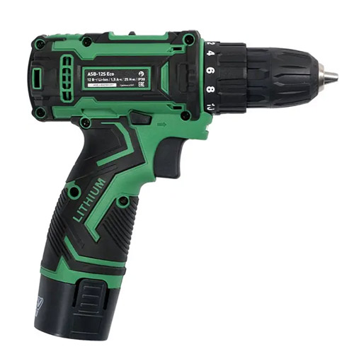 Дрель-шуруповерт аккумулятор 12V OASIS ASB-12S Eco, J, 2 аккумулятора, 1/10