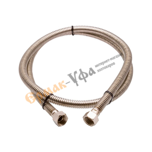 Подводка для газа 1/2 100см ГГ Сильфонная VRT-151000, 1/1