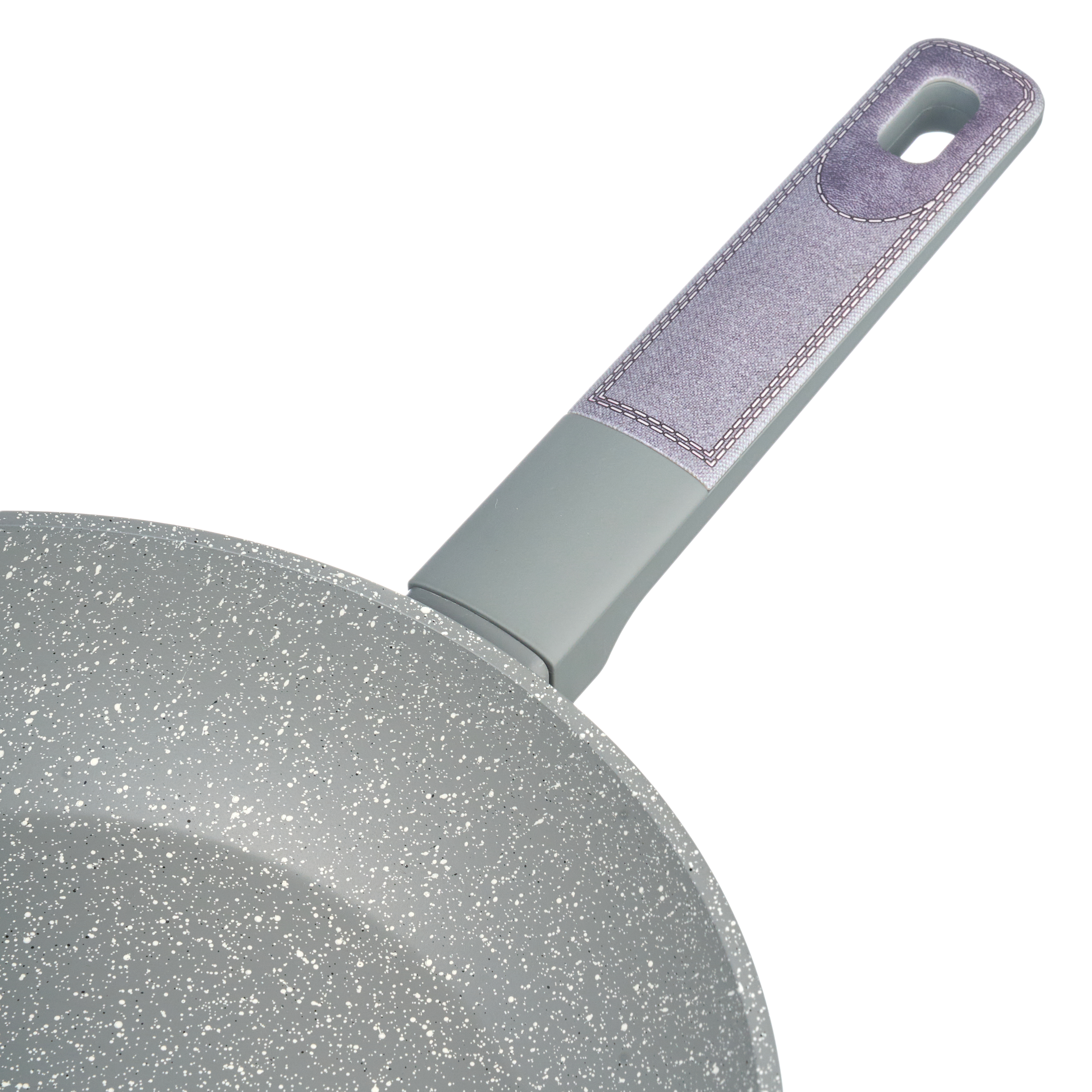 СКОВОРОДА С АНТИПРИГАРНЫМ ПОКРЫТИЕМ PFLUON MARBLE, 26*5 СМ