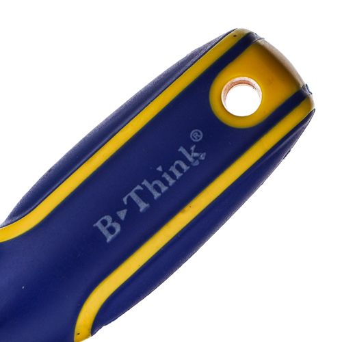 Отвертка крестообразная 6*100 мм ручка комбинированная пластик+резина, магнитный наконечник, 3/12/240