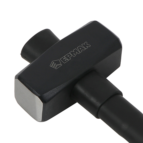 Кувалда 3кг с фиберглассовой обрезиненной ручкой ЕРМАК, 1/4