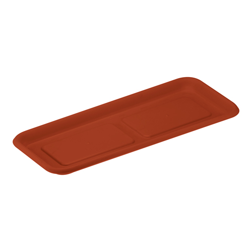 Ящик балконный 400 мм IDEA АЛИЦИЯ М 3214, с поддоном, терракотовый