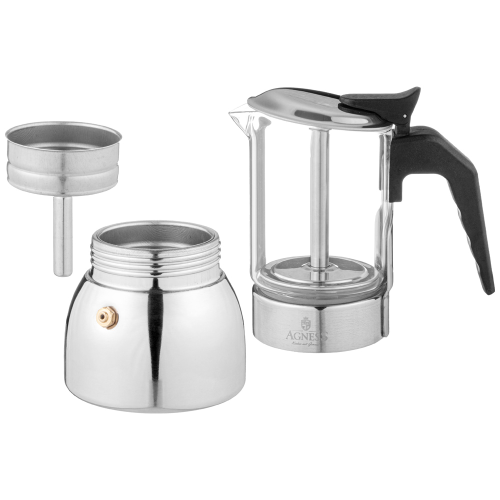 КОФЕВАРКА ГЕЙЗЕРНАЯ, VERRE,  200 МЛ НА 4 ЧАШКИ