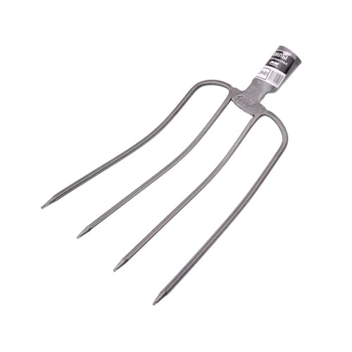 Вилы 4-х рогие навозные кованные рельсовая сталь ВСН-01 MAWIPRO, 6/24