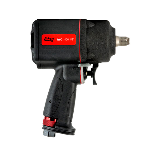 Пневмогайковерт ударный IWC 1400 1/2", 1380 Нм, 6, 3 бар, 1/2", композитный корпус FUBAG