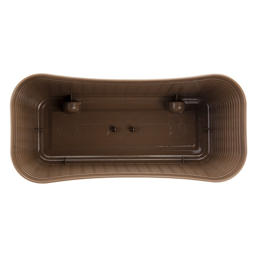 Ящик балконный 400 мм IDEA РОТАНГ М 3225, бежевый ротанг