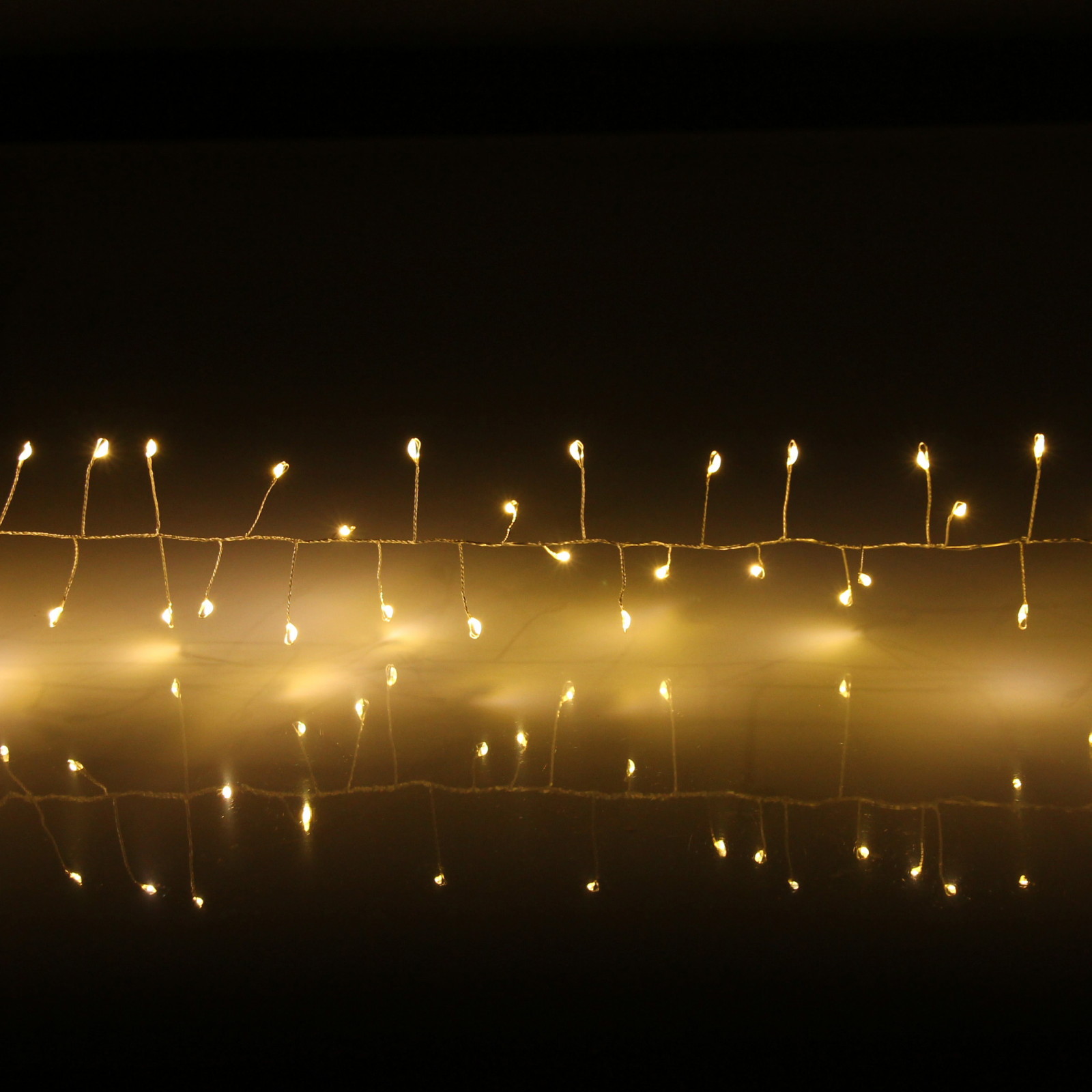 Гирлянда для дома 2,0 м 150 ламп LED  "Мишура", IP-40, Теплый белый