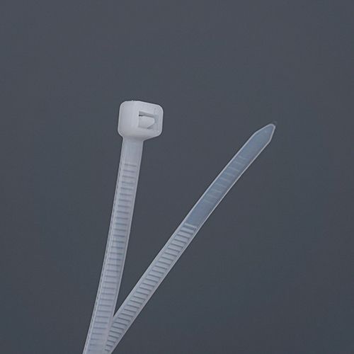 Хомут, стяжка, 300х4,7мм нейлон белый 50шт/уп, 5/200