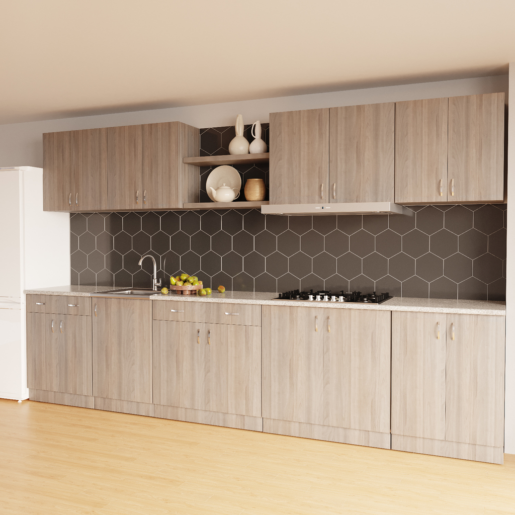 Стол разделочный 80 шимо/ясень светлый, 1 ящик