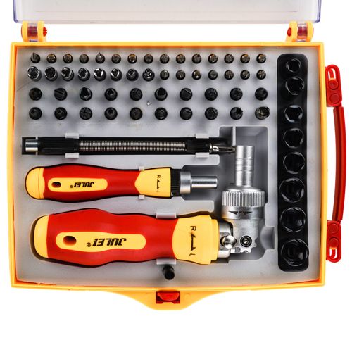 Набор отверток реверсивная с битами, 62 предмета, 1/6/36