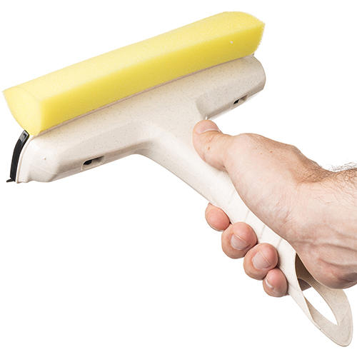 Окномойка Homver Malta 221239827/04, с черенком телескопическим 130 см, L, бежевый флэк