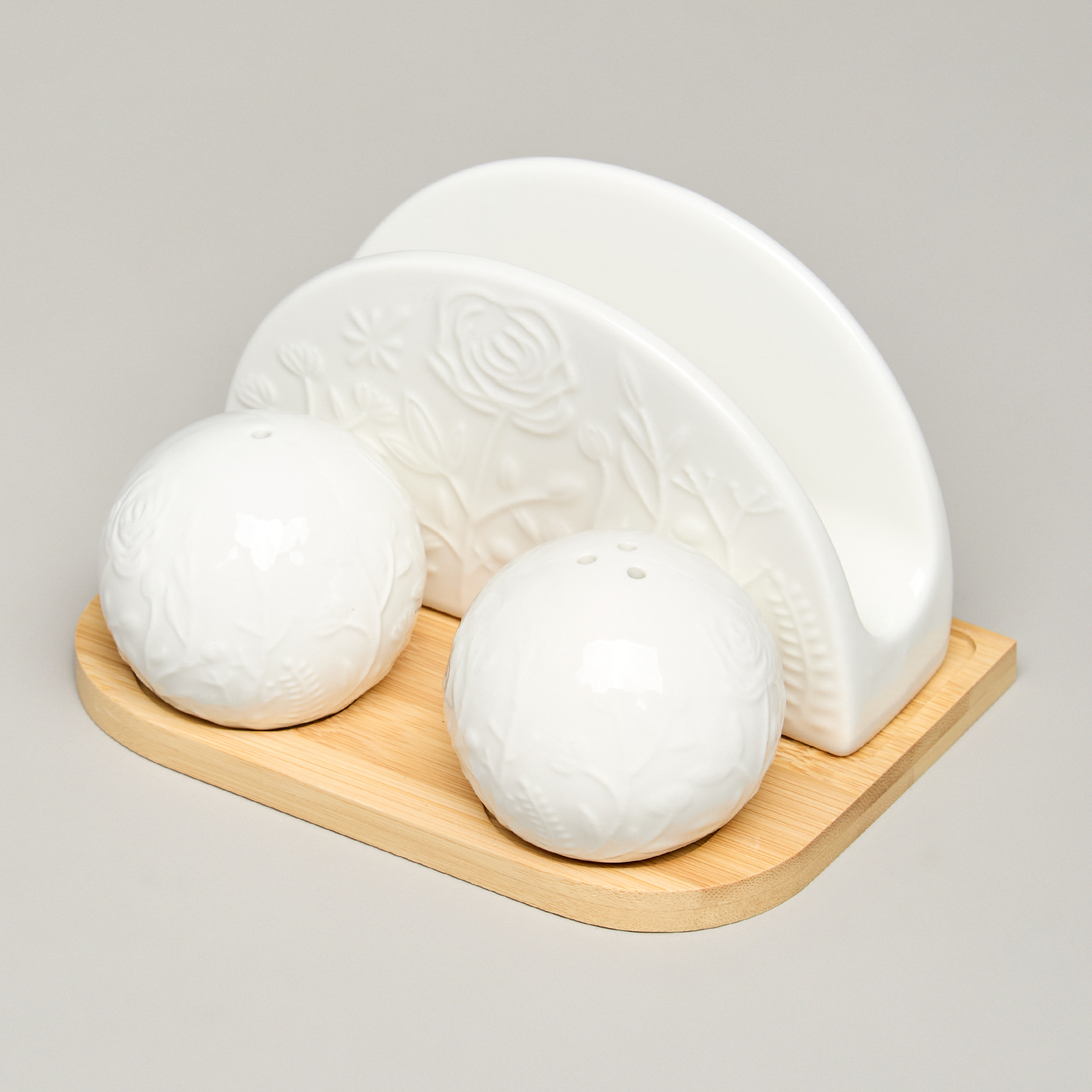 НАБОР ДЛЯ СПЕЦИЙ LEFARD, MEADOW, 3 ПР. НА ДЕР.ПОДСТАВКЕ 15, 5*11*9 СМ