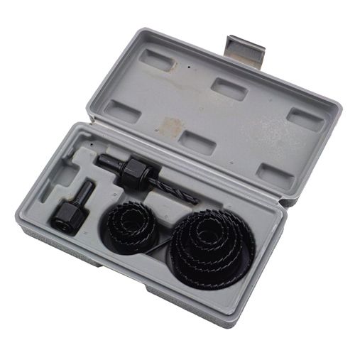 Набор пил кольцевых 19-64мм Барракуда в кейсе, 11шт, 1/40