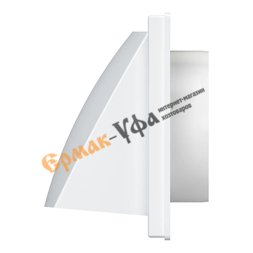 Решетка стенной выход 150х150 вентиляц. вытяжной с обр. клапаном 1515К10ФВ ASA с фланцем D 100, 1/20