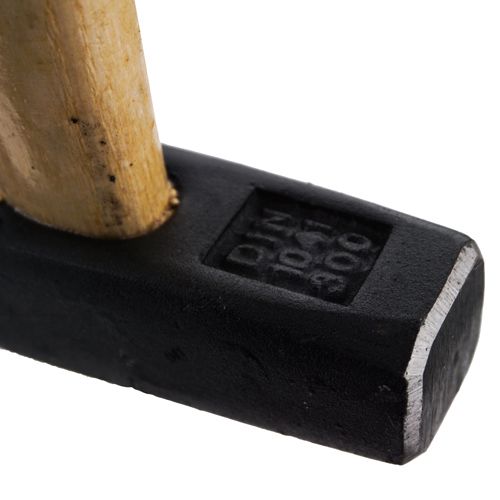 Молоток 300 гр, с деревянной ручкой, 1/120